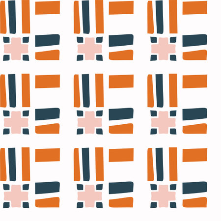 Masculine geometric seamless pattern. Speckled simple shape for digital scrapbook paper and...