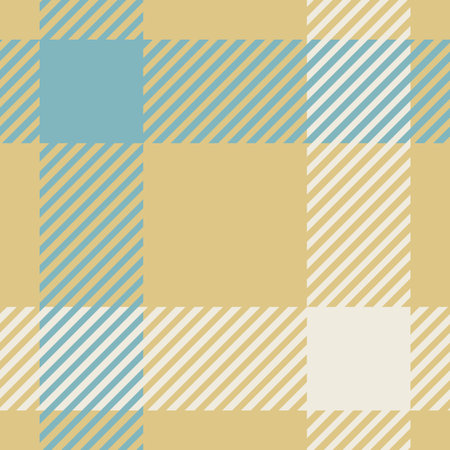 Gender neutral seamless plaid vector pattern. Gingham baby color checker background. Woven tweed all...