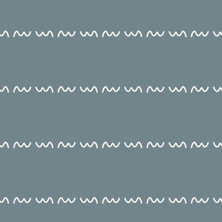 Gender neutral scribble doodle seamless vector background. Simple whimsical 2 tone pattern. Kids...
