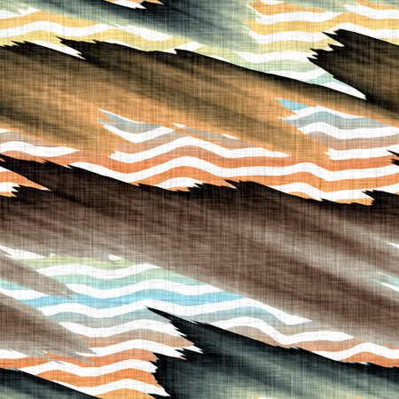 Creative art effect seamless pattern texture. Abstract linen fashion prints . Farmhouse country...