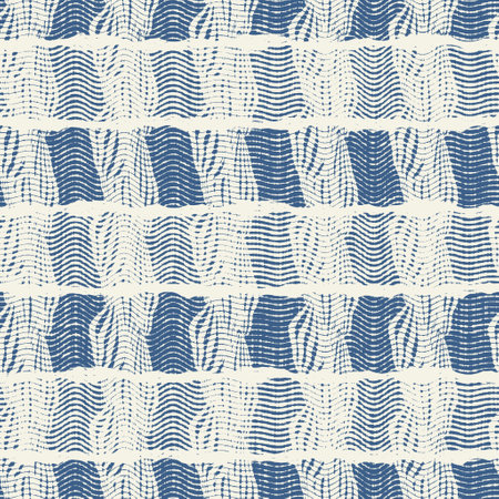 Delicate french lace effect seamless stripe pattern. Ornate provence style lacy ribbon country cottage decor background. Linen fabric wallpaper for rustic modern shabby chic design.の写真素材