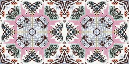 Retro fifties floral french printed fabric border pattern for shabby chic home decor ribbon trim....