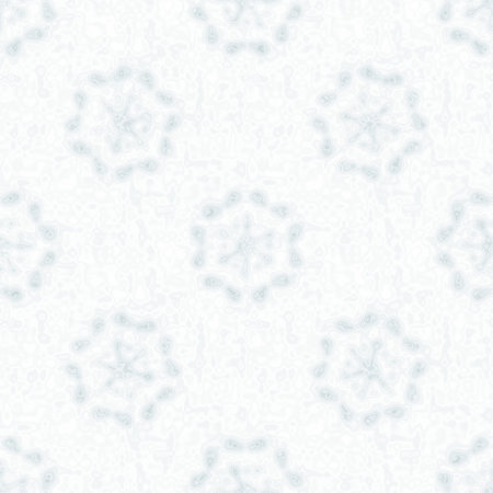 Soft ice blue snow flake pattern background. Simple minimal frosty blur effect seamless backdrop. Festive cold holiday season wall paper tile.の写真素材