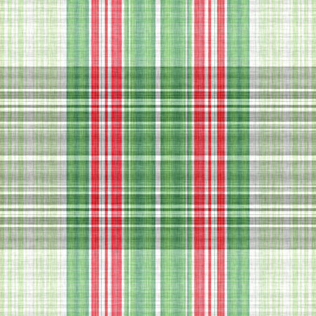 Christmas knit wool tartan background pattern. Traditional Scottish plaid for seasonal holiday...