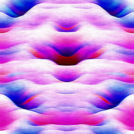 Retro tie dye bright pattern. Playful vintage pink shibori wallpaper. Colorful seamless...