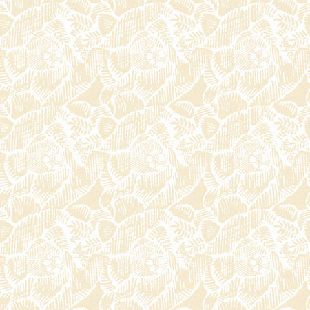 Modern white on cream lace effect wedding background texture. Soft tonal linen openwork block print with subtle hand drawn lattice damask printed fabric backdrop.の写真素材