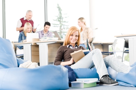 Students and professor - education and learning at high school or universityの写真素材