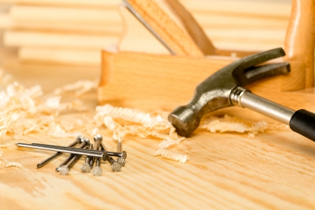 Carpenter toolsの写真素材