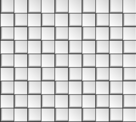 Abstract White Brick Vector Background. Illustration EPS10のイラスト素材