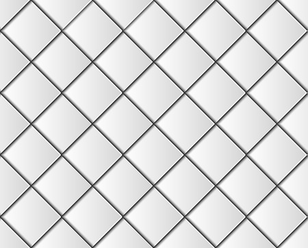 Abstract white brick vector background illustration.のイラスト素材