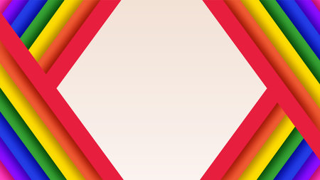 Colorful rainbow color background. Vector.のイラスト素材
