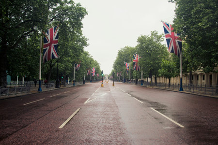 the buckingham palaceのeditorial素材