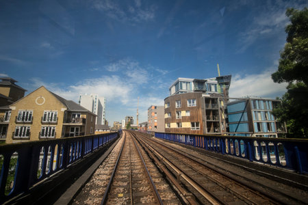 a beautiful view from metro in London