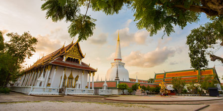 Temple at Nakhon Si Thammarat province of Southern Thailand.