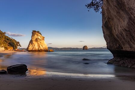 Coromandel cave in new zealand6の写真素材