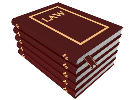 Book of Law on a white background