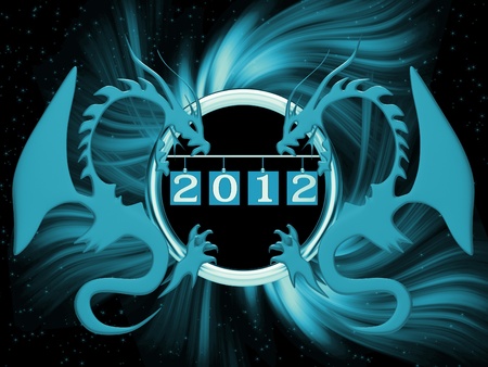 Background for new 2012 yearの写真素材