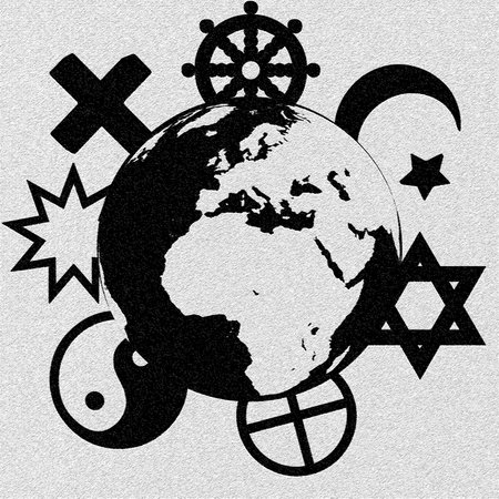 Religious symbols of our planet