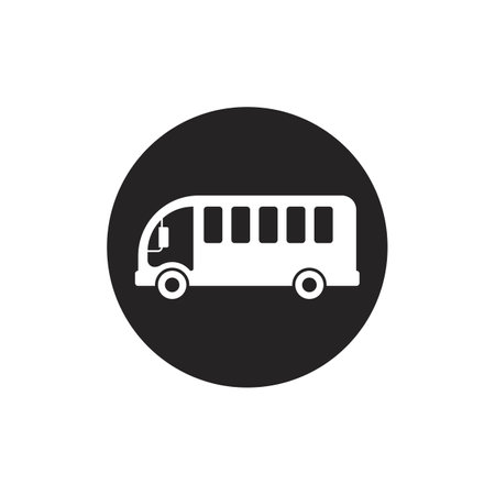 Bus icon vector illustration symbol designのイラスト素材