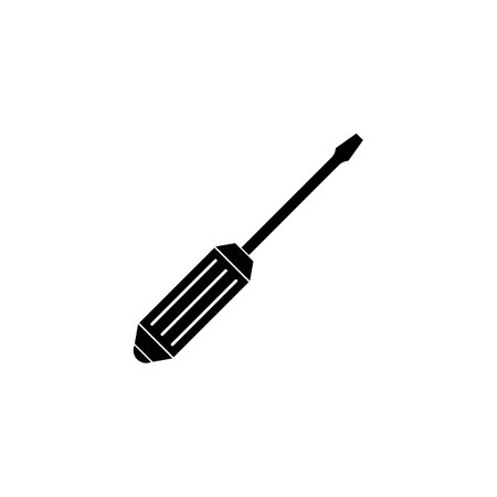 screwdriver vector icon illustration symbol designのイラスト素材