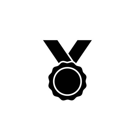 medal icon vector illustration designのイラスト素材