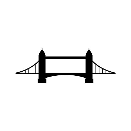 bridge icon vector illustration designのイラスト素材