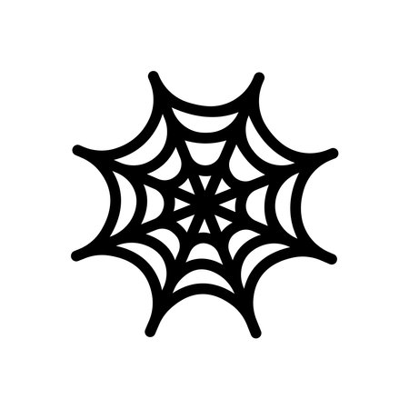Spider webs icon vector illustration designのイラスト素材
