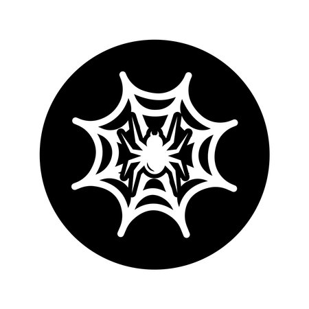 Spider webs icon vector illustration designのイラスト素材
