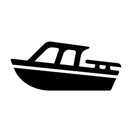 boat icon vector illustration designのイラスト素材