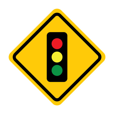 traffic sign icon vector illustrationのイラスト素材