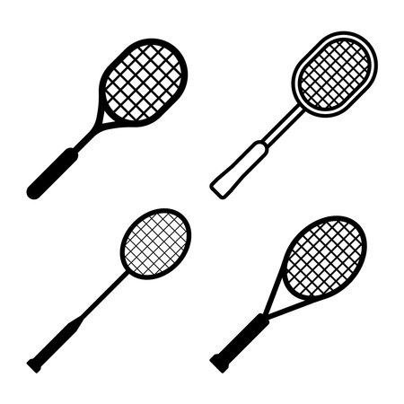 racket icon vector illustrationのイラスト素材
