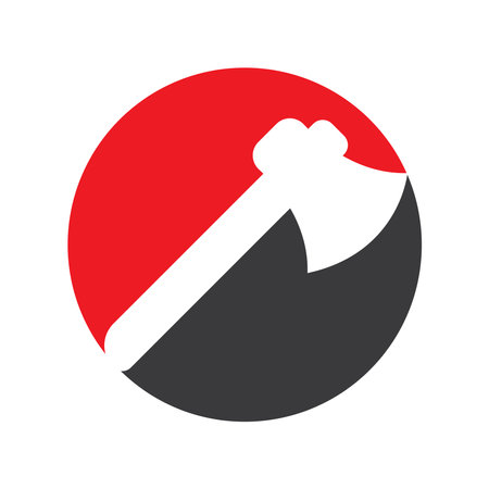 ax icon vector illustrationのイラスト素材