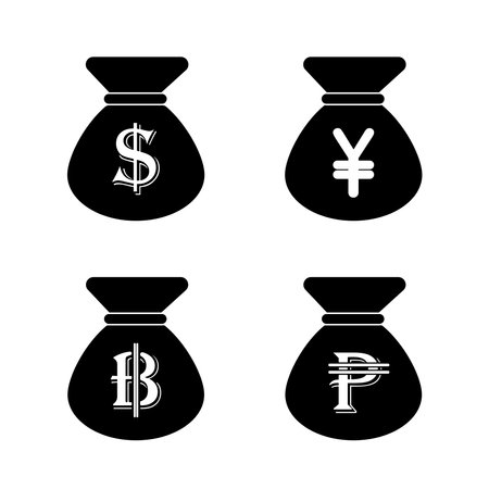 currency icon vector illustrationのイラスト素材