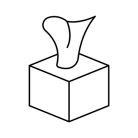 tissue icon vector illustrationのイラスト素材