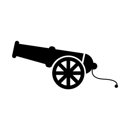 cannon icon vector illustrationのイラスト素材