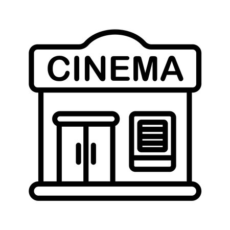cinema icon vector illustrationのイラスト素材