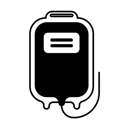 blood bag icon vector illustration logo designのイラスト素材