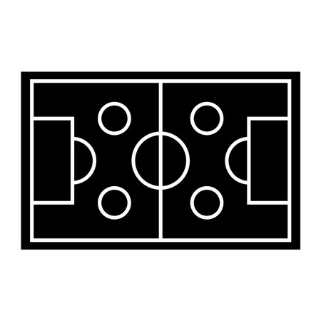 football field icon vector illustration logo deisgnのイラスト素材