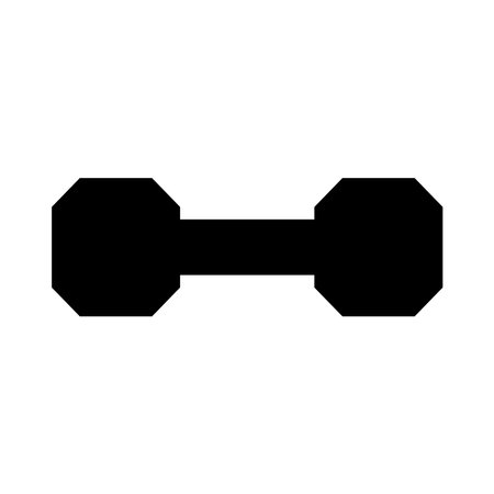 dumbbell icon vector illustration logo deisgnのイラスト素材