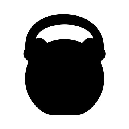 kettlebell icon vector illustratio logo designのイラスト素材