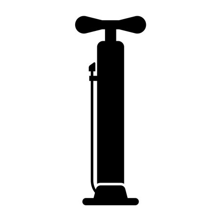 tire pump icon vector illustration logo designのイラスト素材