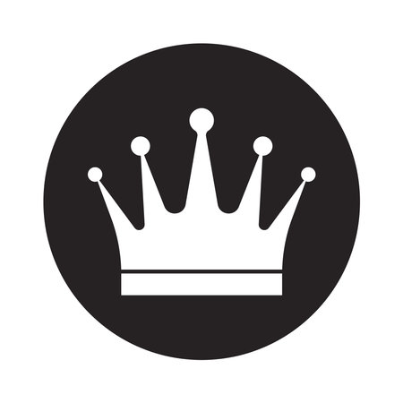 Crown vector icon,illustration template designのイラスト素材