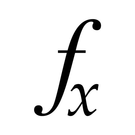 mathematical symbol vector illustration logo designのイラスト素材