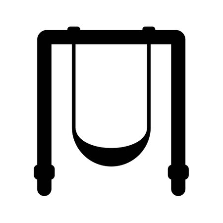 swing icon vector illustration logo designのイラスト素材