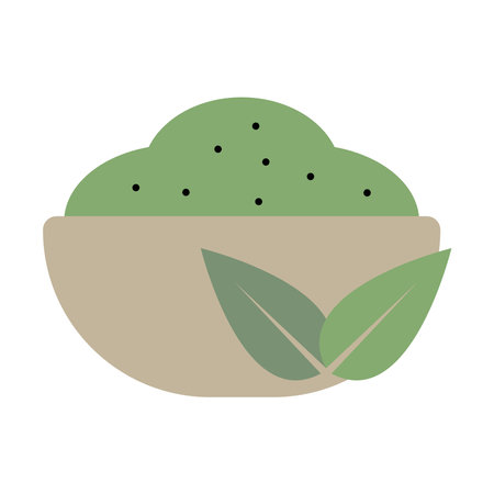 matcha icon vector illustration logo designのイラスト素材