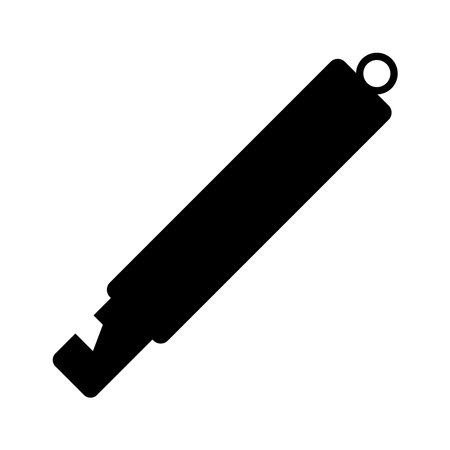 whistle icon vector illustration logo designのイラスト素材