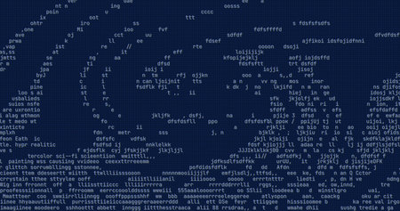 Midjourney vector Background with random codes. Artificial Intelligence that creates Images from...