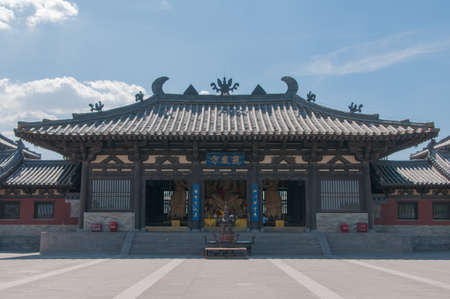 Chinese templeの写真素材