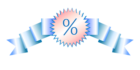 Sale realistic gradient bannerのイラスト素材