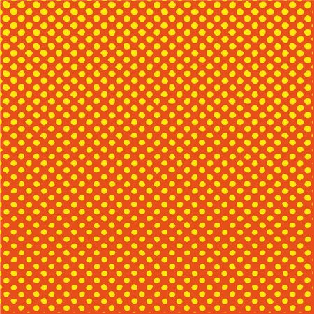 Abstract colorful halftone dots horizontal vector illustration.のイラスト素材